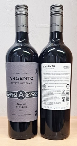 Red Wine - Argento Estate Reserva Malbec Organic